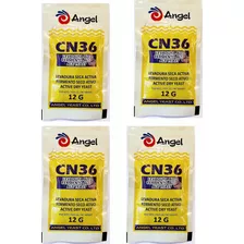 Fermento Angel Cn36 - 4 Pacotes 12g