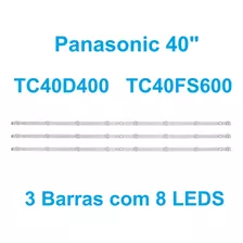 Kit Barramento De Led Tv Panasonic Tc40d400 Tc40fs600 