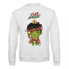 Sudadera Navideña Hulk Tierno Con Esferas Nav081