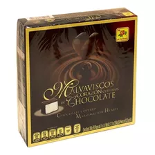 Malvavisco De La Rosa Corazón Con Chocolate 50 Unidades De 7g