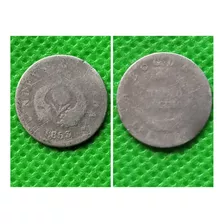 Medio Décimo 1853 Bogotá, Plata