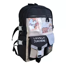 Mochila Bolso Juvenil Multiuso Escolar Kawaii