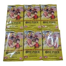 One Piece Tcg 6 Booster Pack Kingdom Of Intrigue