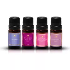 Kit 4 Essências Marelar 10ml Família Olfativa Floral