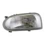 Faros Golf A3  93-99 Vidrio Fondo Negro + Regalo!