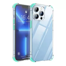 Funda Clear Cam + Film Hydrogel Para Todos Los iPhone 13