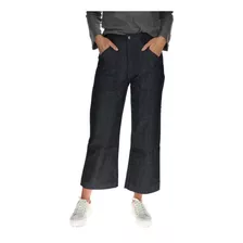 Pantalon Mujer Palazzo Jeans Azul Cat