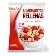 Almohaditas Rellenas De Frutilla Lasfor 200 Gr Lasfor Almohaditas Rellenas - Frutilla - 200 G - Unidad - 1 - Bolsa