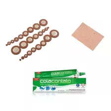 Kit Reparo Sax Alto Sapatilhas Cola E Cortiça 