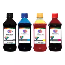 4 Tinta Para Hp Smart Tank 517 617 502 500ml Bk Pigmentado