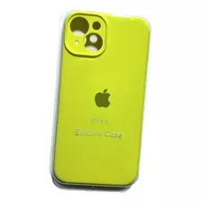 Case Funda Carcasa Silicona iPhone 14 Con Logo