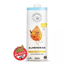 Leche De Almendras Tratenfu Con Vainilla Sin Tacc Ni Azucar