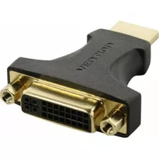 Adaptador Hdmi M A Dvi 24+5 Negro Vention