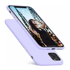 Funda Dtto Para iPhone 11 Pro Max Silicona Lila