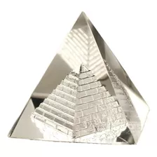 Orgonite Duplo Energia Cura Pirâmide Cristal Prisma Egípcio
