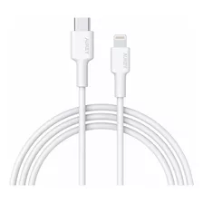 Cable Mfi Usb-c A Lightning De 1 Metro Blanco