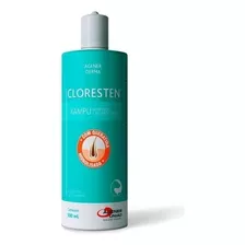 Cloresten Shampoo Antifúngico E Antibacteriano De 500ml Fragrância Neutra