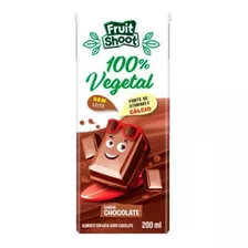 Achocolatado Vegetal Fruit Shoot Chocolate 200ml - Kit Com 9