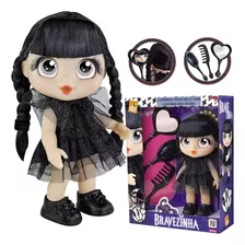 Boneca Bravezinha Em Vinil Com Acessórios Brinquedo Infantil