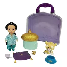 Playset Coleção Animators Mini Boneca Jasmine 