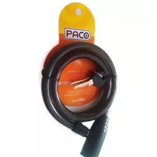 Cadeado Para Bicicleta Com Chave 12mm X 1000mm Xplore Paco