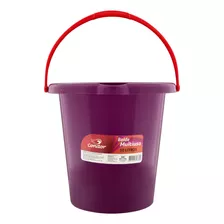 Balde Condor Multiuso Roxo 10 L