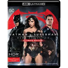 Batman V Superman 4k Ultimate Edition Ultra Hd + Bluray Dc