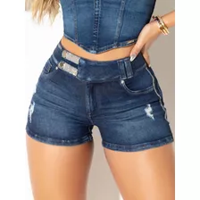 Shorts Jeans Feminina Pitbull Lançamento Ref 70336