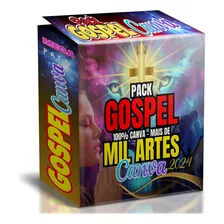 Mais De 1.100 Artes Gospel 100% Editáveis Canva + Bônus 