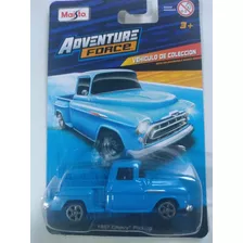 Camioneta Maisto Chevy 1957 Azul Pick Up