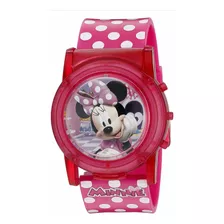 Reloj Minnie Mouse Mimi Original Digital Disney Niñas Cuarzo