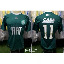 Camisa Palmeiras Fiat Titular 2010 Verde #11 