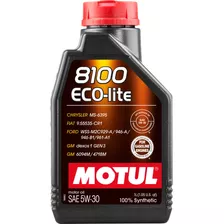 Motul 8100 Eco-lite 5w-30 1lt 100% Synthetic