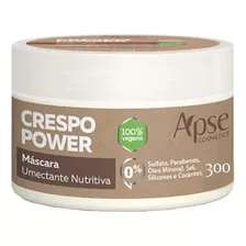 Máscara Umectante Nutritiva Vegano Crespo Power 300g