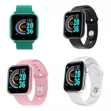 Smartwatch Reloj Inteligent Fitness Tipo Mi Band Conexion Bt