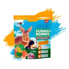 Ração Funny Bunny Delícias Da Horta Para Coelho 1,8kg Oferta