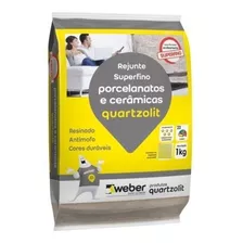 Rejunte Superfino Porcelanatos Quartzolit- Corda - 1kg