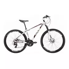 Mountain Bike Xks Kairos Aro 29 19 21v Freios De Disco Mecânico Câmbios Shimano Tourney Tz510 Y Shimano Tourney Tz31 Cor Branco/preto