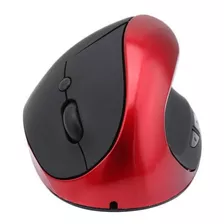 02 Mouse Óptico Vertical Ergonômico Sem Fio 2400 Dpi