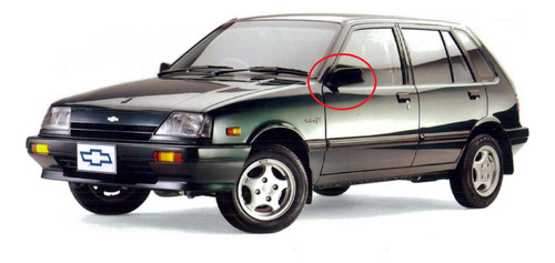 Espejo Chevrolet Sprint 1987 - 2005 Izquierdo Foto 3