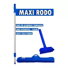 Conjunto Maxi Rodo Bralimpia Cabo Extensível Até 140cm