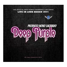 Deep Purple Live Long Beach 1971 Cd Lacrado Original Hard Ro