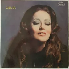 Vinil Lp Disco Célia 1970 Autógrafado E Dedicatória Original