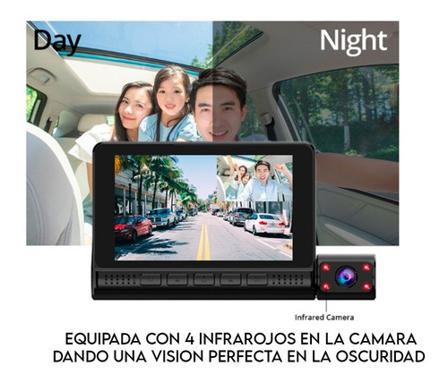 Pantalla 3 Camaras Dvr Touch Vis/nocturna 1080 Personalizada Foto 8