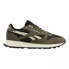 Tenis Reebok Classic Leather Green Hombre Moda Casual