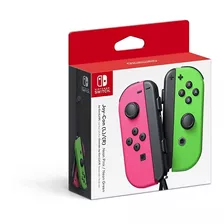 Joystick Nintendo Switch Joy-con (l)/(r) Verde Neón Y Rosa 