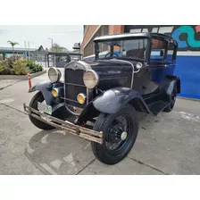 Cachila Auto Antiguo Ford A Tudor Original Financio Banco!!!