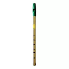  Flauta Irlandesa Feadóg Irish Whistle Re D Escovada
