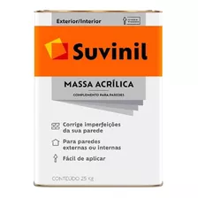 Masa Acrílica Suvinyl 25 Kg