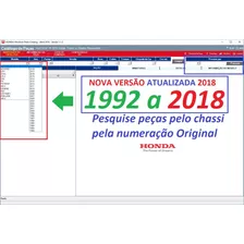 Catálogo Eletrônico Peças Honda Brasil Fit Completo 04 2018